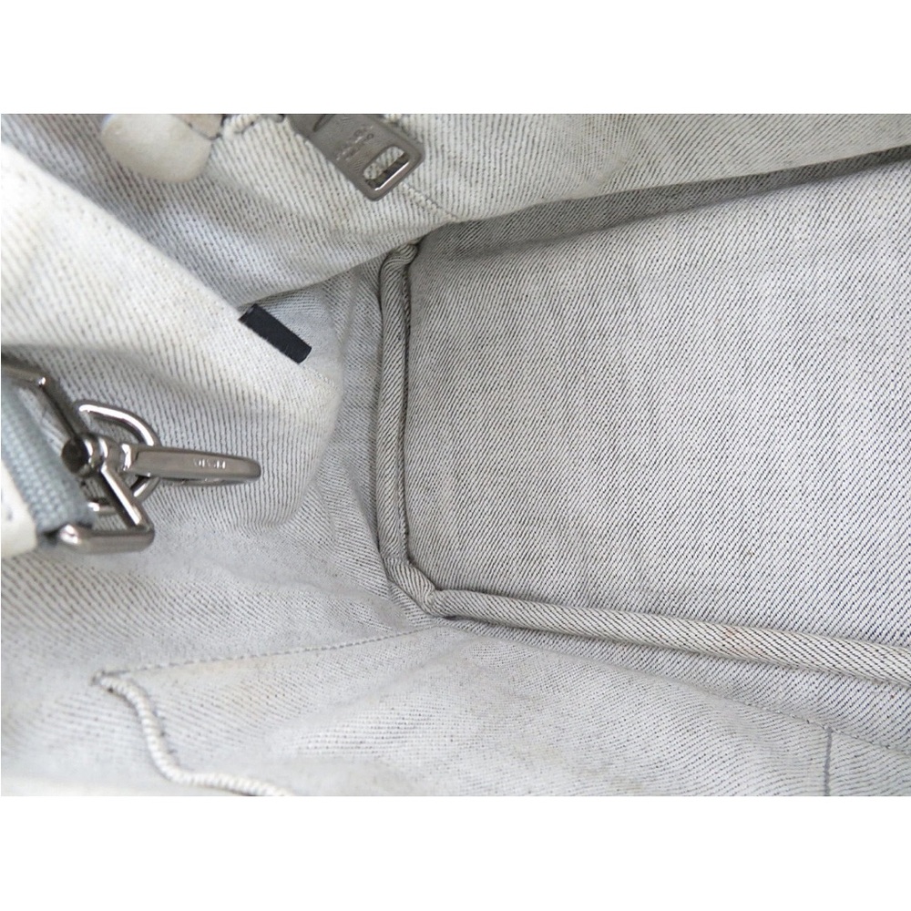 Prada Cream Studded Tote Bag - Picture 11 of 16